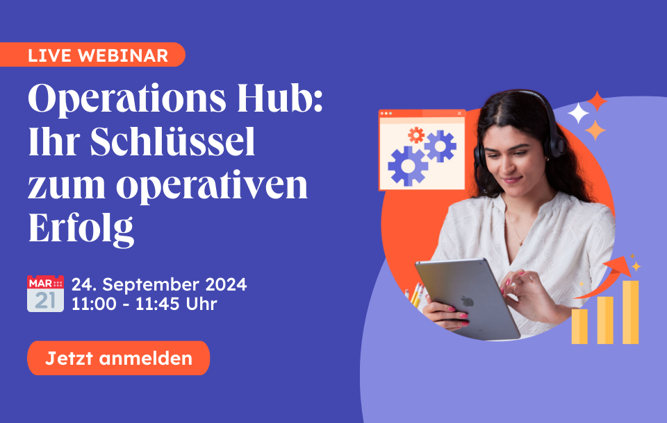 Operations Hub Live-Webinar