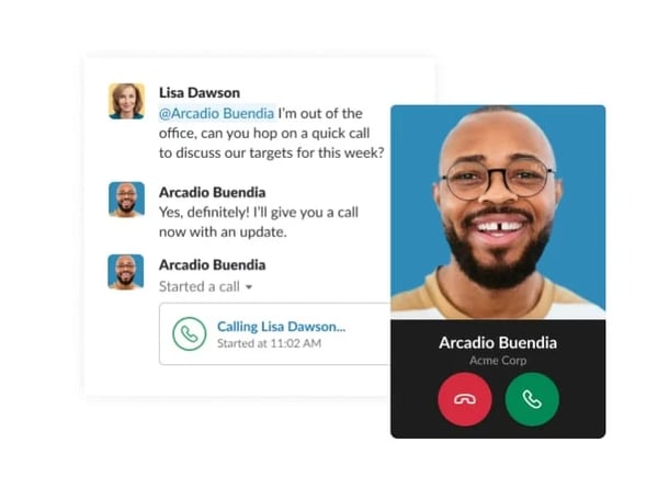 Slack Video Conferencing