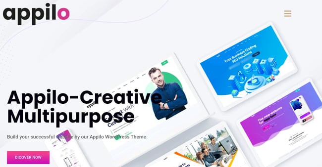 Appilo Landing Page WordPress Theme