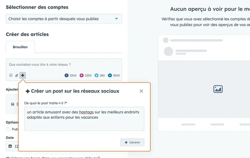 ia générative hubspot