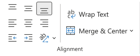 wrap text in excel