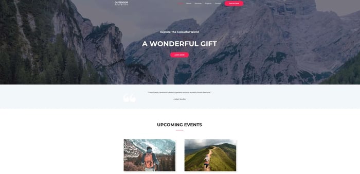 demo for the multipurpose wordpress theme  astra