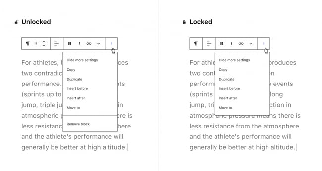 WordPress trends: Gutenberg enhancements like block-level locking