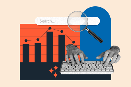 traffic sources breakdown for a website