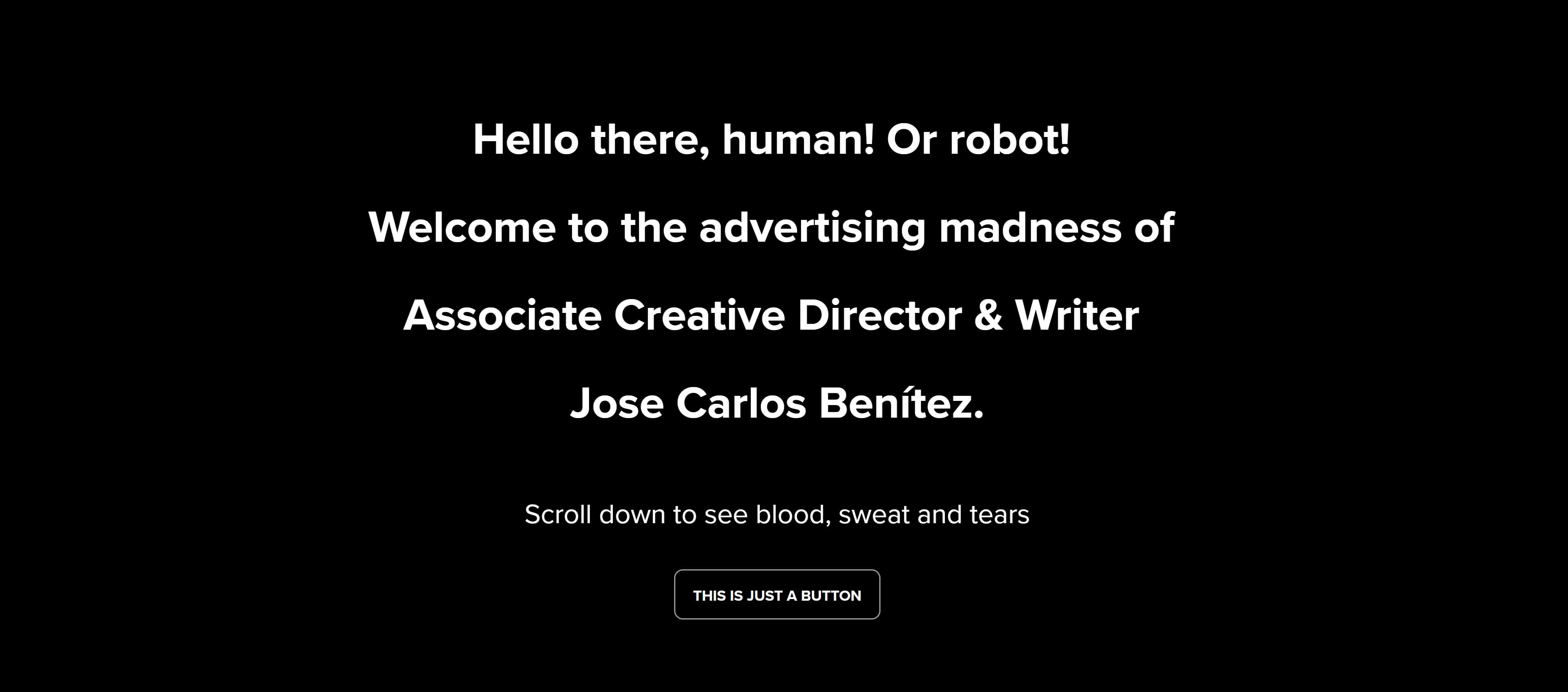 Copywriting portfolio example by Jose Carlos Benítez