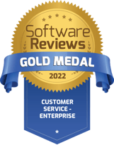 Service Hub von HubSpot erhält auf SoftwareReviews die Goldmedaille