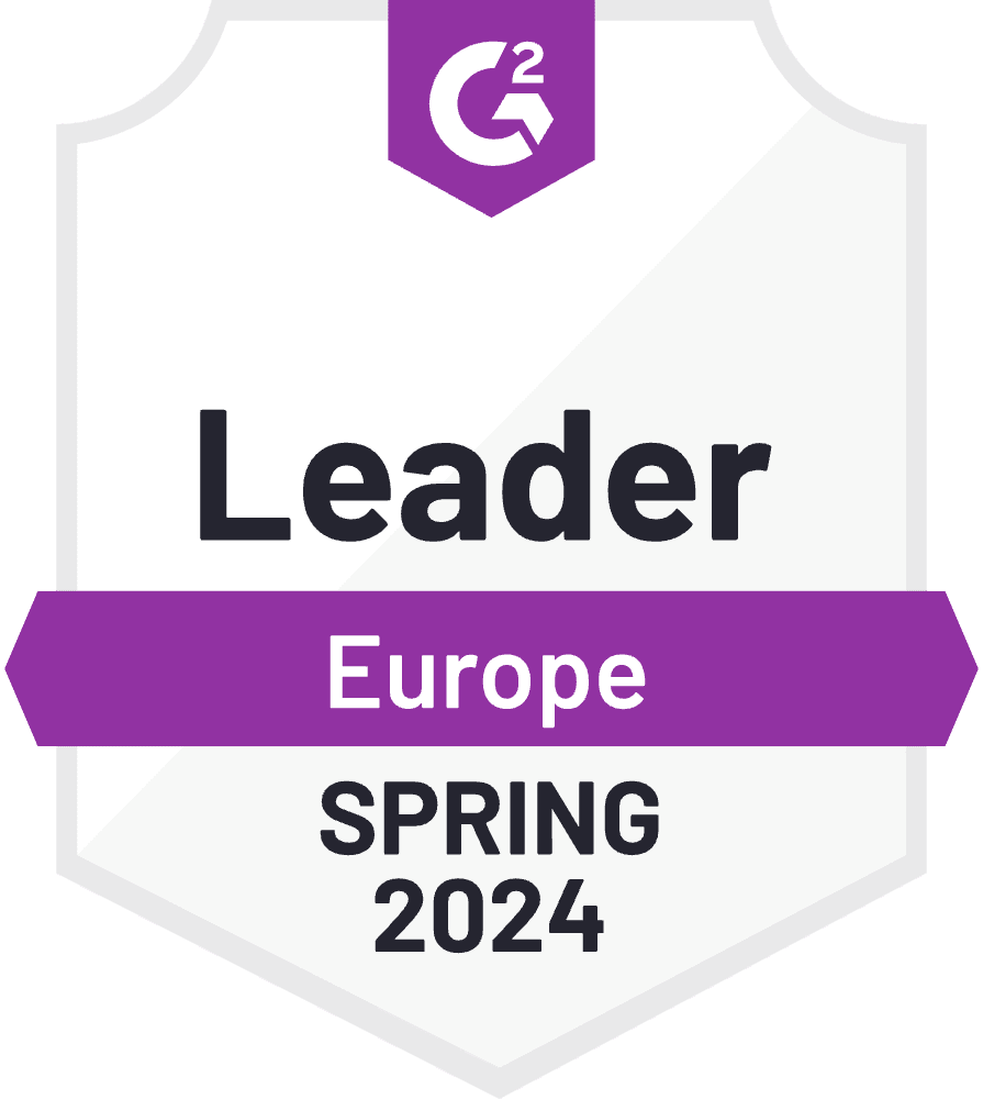 G2-Abzeichen: Leader, Europe, 2024