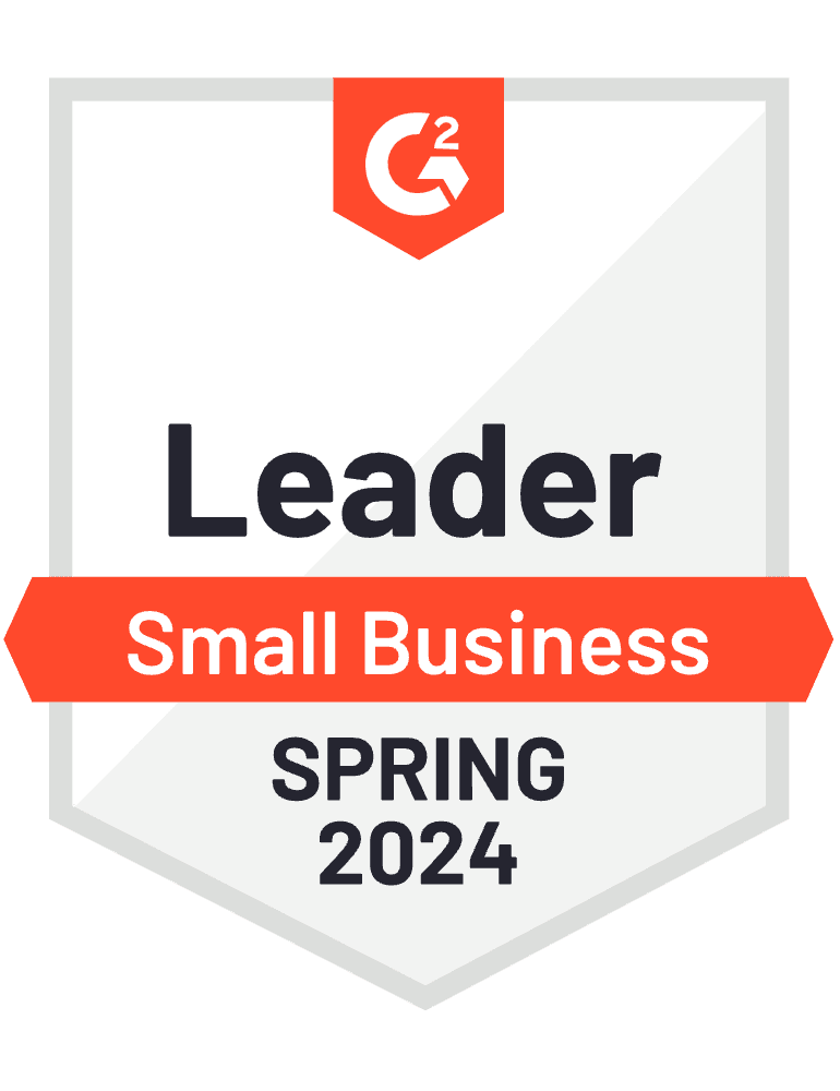 G2バッジ：Leader, Small Business, 2024