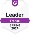 G2 Badge 2024 - France Leader