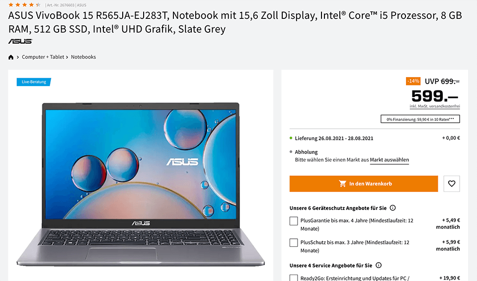 Produktbeschreibung-ASUS