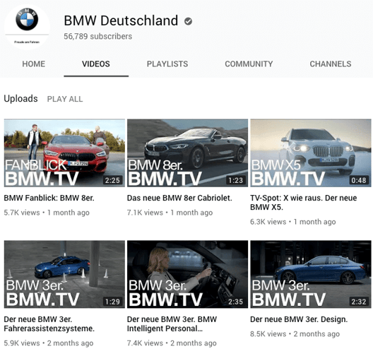 SEO-fuer-YouTube-Beispiel-BMW thumbnail design