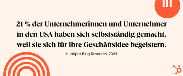 Fakten zum Unternehmertum