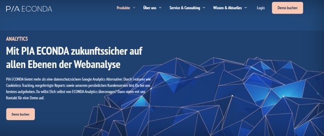 Google Analytics Alternative PIA ECONDA