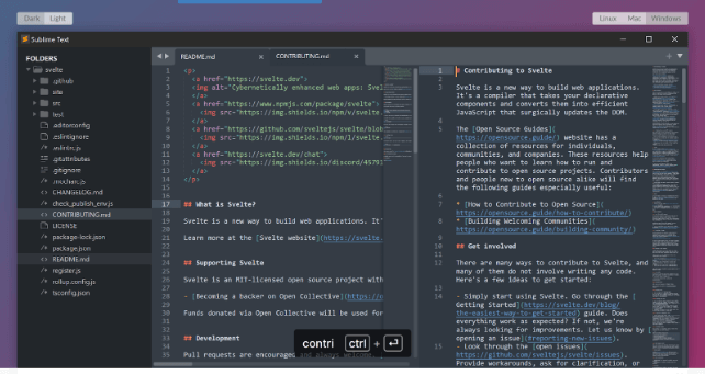 HTML-Editor Sublime Text 3