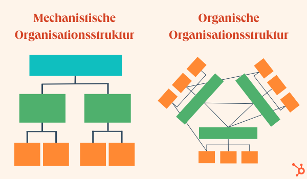 Mechanistische vs. organische Organisationsstruktur