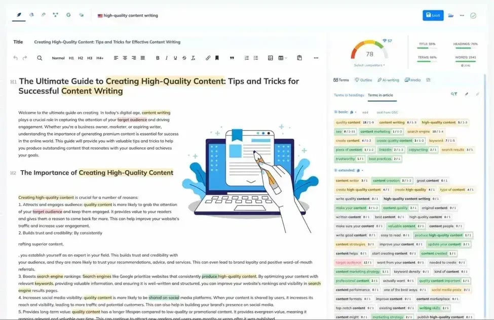 KI-SEO-Tools NeuronWriter