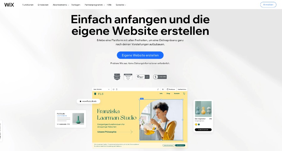 Website Builder Wix