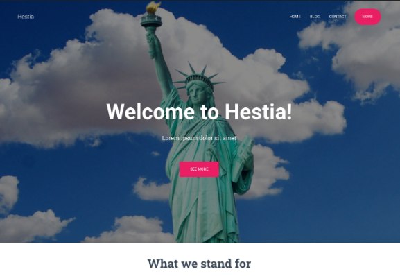 WordPress Templates Hestia