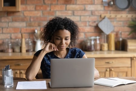 Woman studying the JavaScript for-each loop, how they work, and what they can do for her software development.