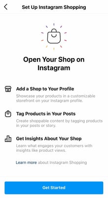 How To Submit Your Instagram Shop Account For Review Step 2