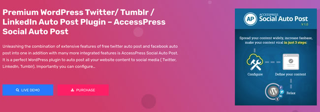 Facebook Plugin for WordPress - Access Press