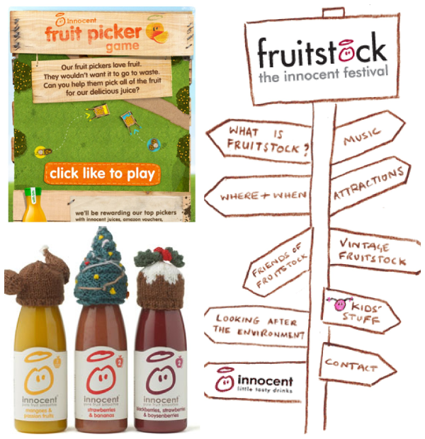 15 businesses with stellar branding consistency: innocent drinks