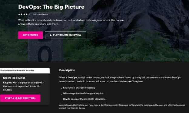 DevOps: The Big Picture course homepage