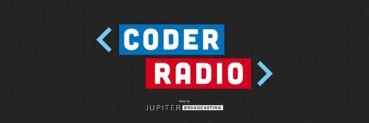 promotional image for the devops podcast Coder Radio