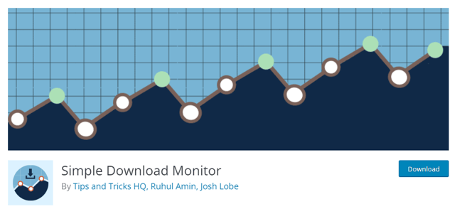 download manager wordpress, Simple Download Monitor, WordPress