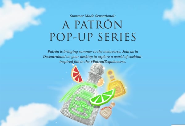 emerging tech example: patron spirits 