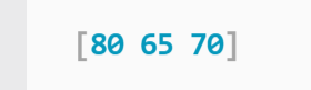 Values from DataFrame column "avg_speed" captured in array printed to the terminal