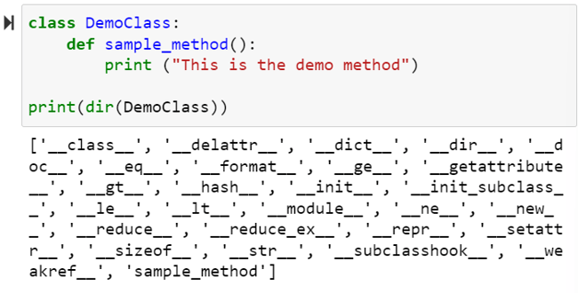 Python self keyword, python self method