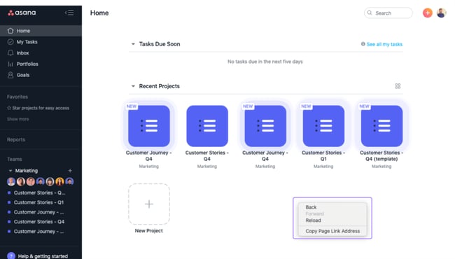 Asna software example