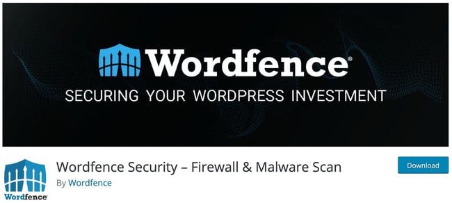 download page for the popular wordpress plugin wordfence