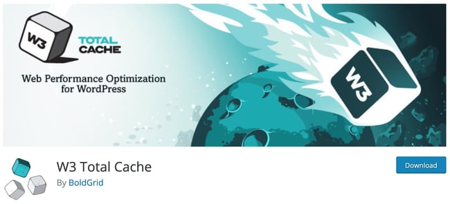 プラグインマーケットプレイスで提供されているWordPressプラグイン「W3 Total Cache」