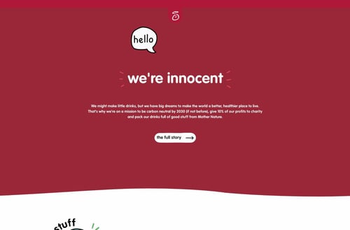 innocent drinks, global marketing example