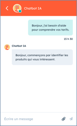 Création d'un chatbot IA avec HubSpot