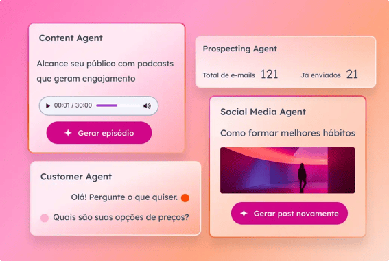 Conheça o Breeze Agent, a ferramenta de inteligência artificial da HubSpot