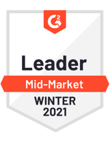 Service Hub von HubSpot ist G2 Mid-Market Leader