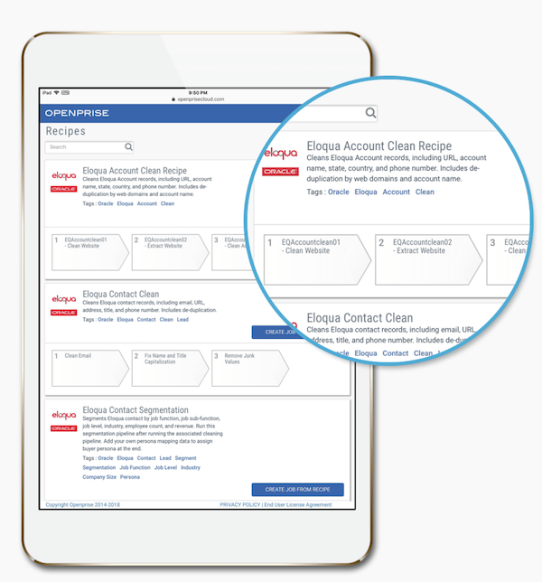 Openrise tool to eliminate duplicate contacts