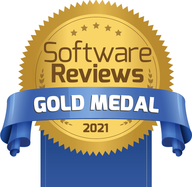 Logo médaille d'or de SoftwareReviews
