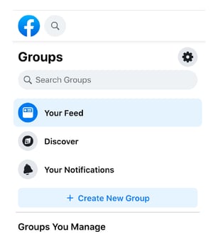 How to find and see a group on Facebook