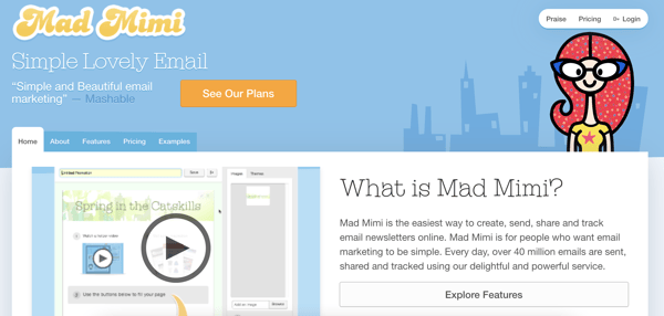 mad mimi best mailing list software