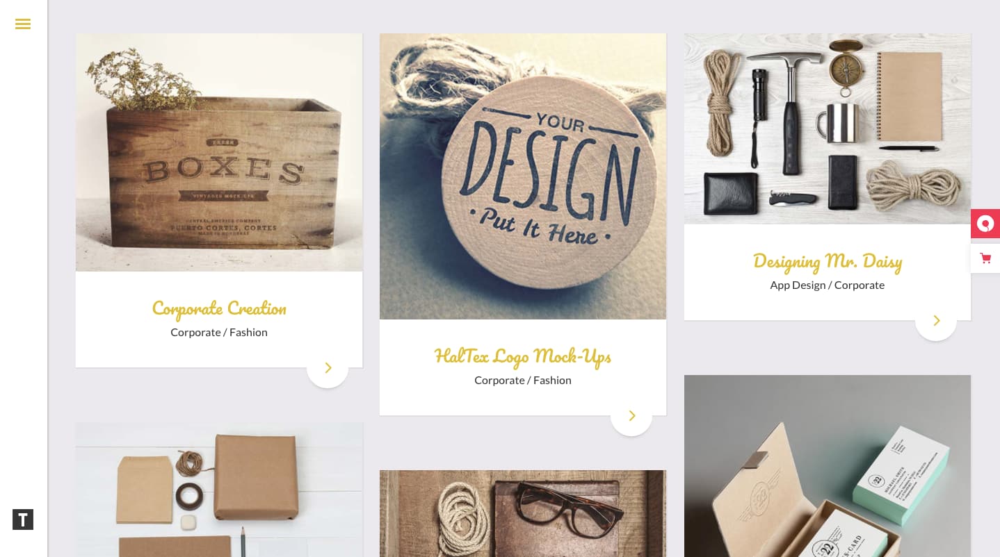 best Pinterest-style WordPress theme: Tactile