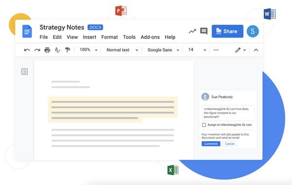 google drive marketing collaboration software