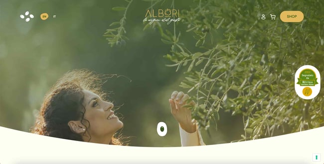 green websites olio albori 