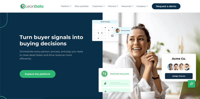 Best Account-Based Marketing Software: Lean Data