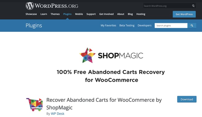 Best Abandon Cart Plugins: ShopMagic 