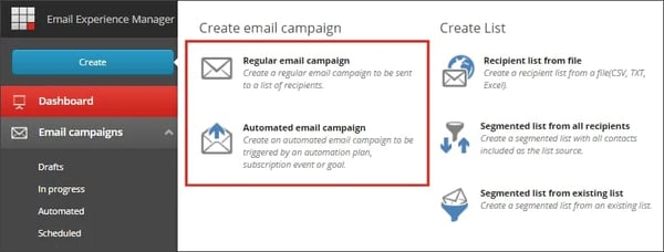 Sitecore email experience manager