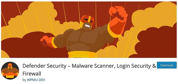 Defender wordpress security plugin